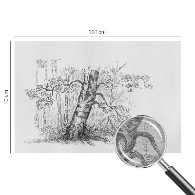 Fototapeta na ścianę Fototapeta na ścianę Drzewo leśne