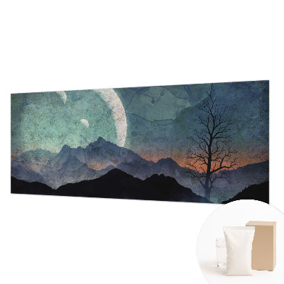 Fototapeta fizelinowa z nadrukiem Nocny pejzaż