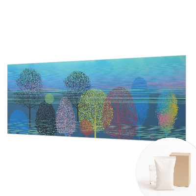 Fototapeta fizelinowa do sypialni Barwna harmonia