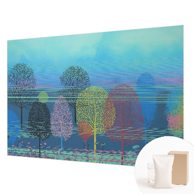 Fototapeta fizelinowa do sypialni Barwna harmonia