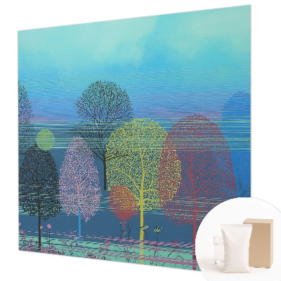 Fototapeta fizelinowa do sypialni Barwna harmonia