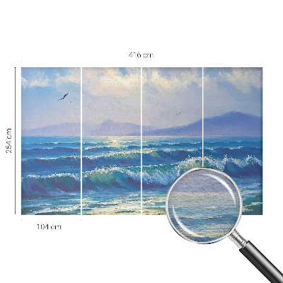 Tapeta fotograficzna Morskie fale