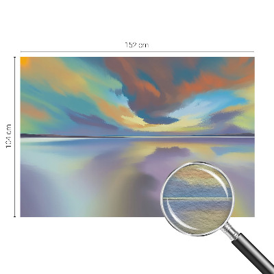 Fototapeta na ścianę Tęczowy zachód