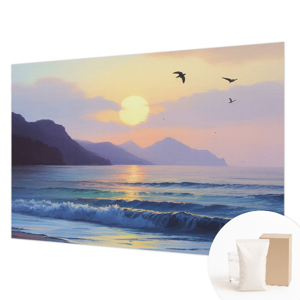 Tapeta fotograficzna fizelinowa Morski zachód