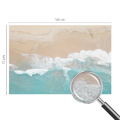 Nowoczesna fototapeta do salonu Nowoczesna fototapeta do salonu Szumiące fale