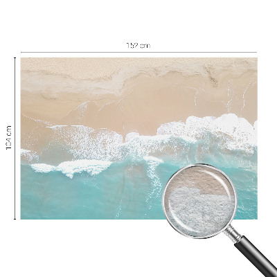 Nowoczesna fototapeta do salonu Nowoczesna fototapeta do salonu Szumiące fale