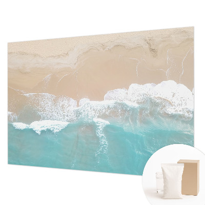 Nowoczesna fototapeta do salonu Nowoczesna fototapeta do salonu Szumiące fale