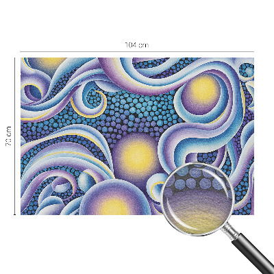 Dekoracyjna fototapeta na ścianę Kolorowe wiry