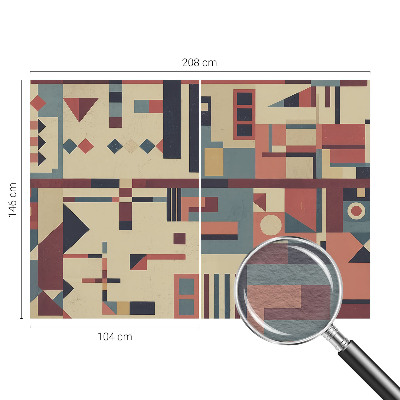 Fototapeta fizelinowa z nadrukiem Abstrakcyjna kompozycja