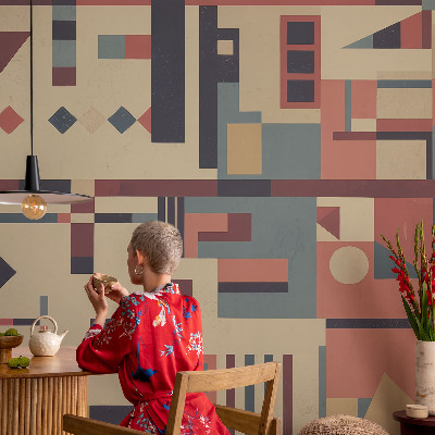 Fototapeta fizelinowa z nadrukiem Abstrakcyjna kompozycja