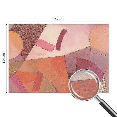 Tapeta fotograficzna z kolorowymi formami
