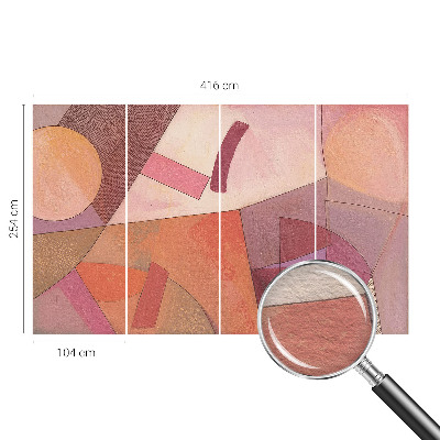 Tapeta fotograficzna Kolorowe formy