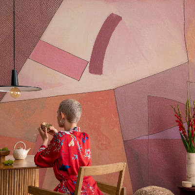 Tapeta fotograficzna z kolorowymi formami