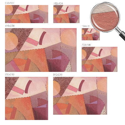 Tapeta fotograficzna Kolorowe formy