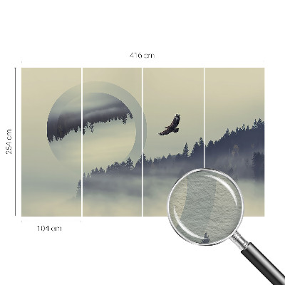 Fototapeta na ścianę Leśny pejzaż