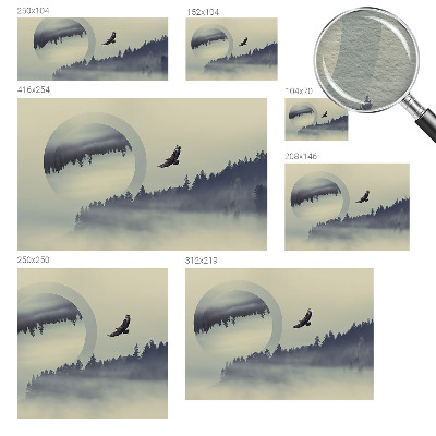 Fototapeta na ścianę Leśny pejzaż