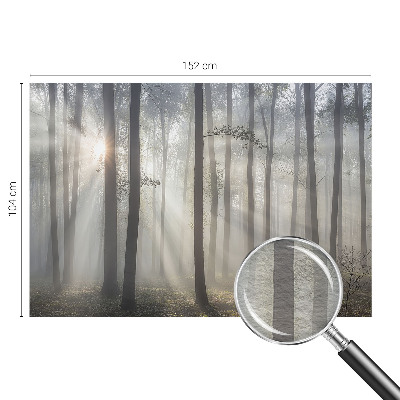 Fototapeta fizelinowa do sypialni z motywem eterycznego lasu