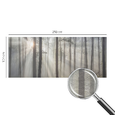 Fototapeta fizelinowa do sypialni z motywem eterycznego lasu