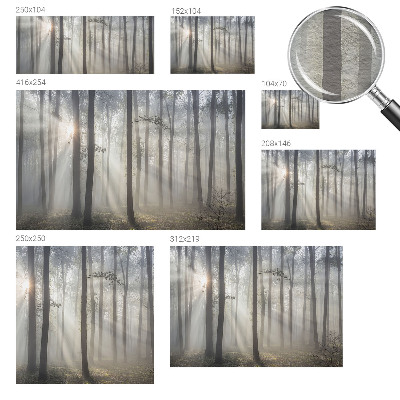 Fototapeta fizelinowa do sypialni Eteryczny las