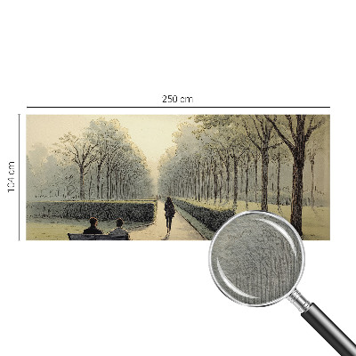 Fototapeta na ścianę z motywem przedstawiającym parkowy spokój