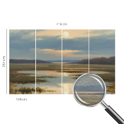 Tapeta fotograficzna z nastrojowym krajobrazem