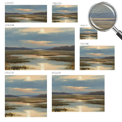 Tapeta fotograficzna Nastrojowy krajobraz