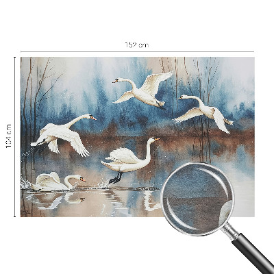 Nowoczesna fototapeta do salonu Ptaki w locie