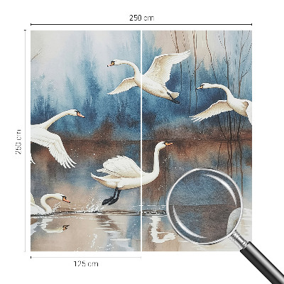 Nowoczesna fototapeta do salonu Ptaki w locie