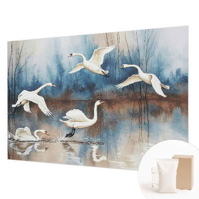 Nowoczesna fototapeta do salonu Ptaki w locie