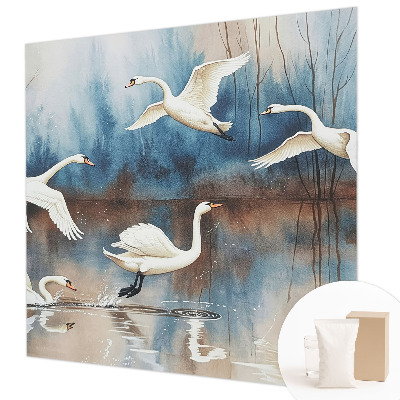 Nowoczesna fototapeta do salonu Ptaki w locie