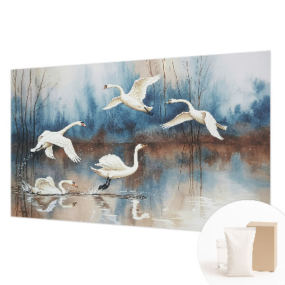 Nowoczesna fototapeta do salonu Ptaki w locie