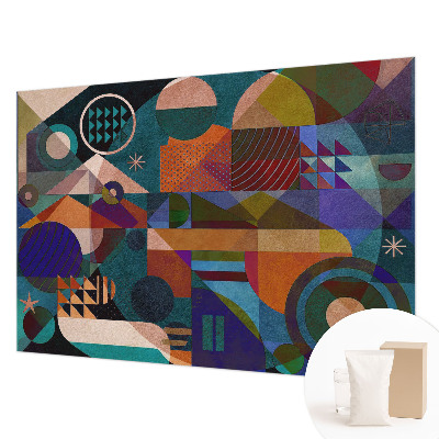 Fototapeta fizelinowa z nadrukiem Geometryczna sztuka