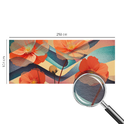 Fototapeta fizelinowa do sypialni Kwiaty zmysłów