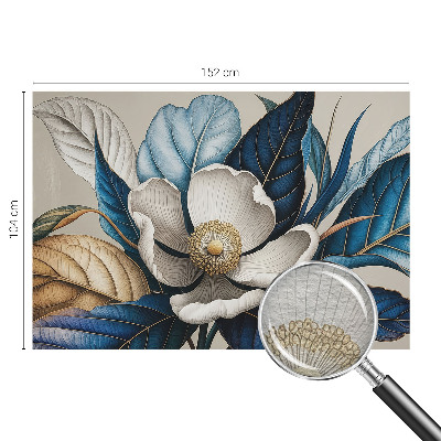 Tapeta fotograficzna z motywem eleganckiej flory