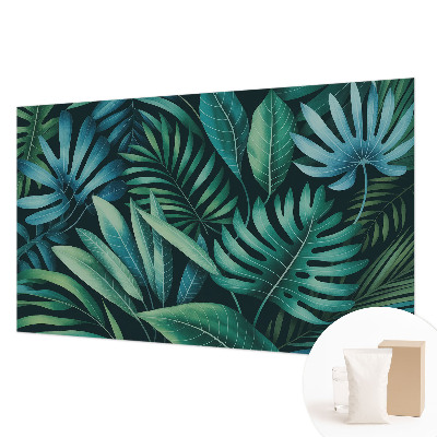 Dekoracyjna fototapeta na ścianę Tropikalne liście