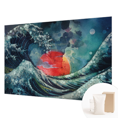 Fototapeta fizelinowa z nadrukiem z motywem oceanicznego wschodu