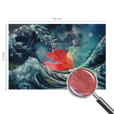 Fototapeta fizelinowa z nadrukiem z motywem oceanicznego wschodu