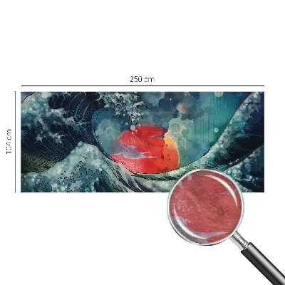 Fototapeta fizelinowa z nadrukiem z motywem oceanicznego wschodu