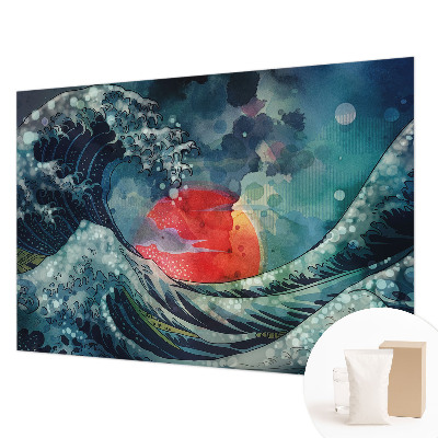 Fototapeta fizelinowa z nadrukiem z motywem oceanicznego wschodu