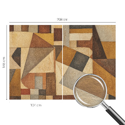 Fototapeta na ścianę z abstrakcją geometryczną