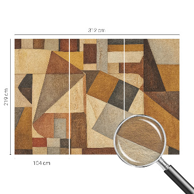 Fototapeta na ścianę z abstrakcją geometryczną