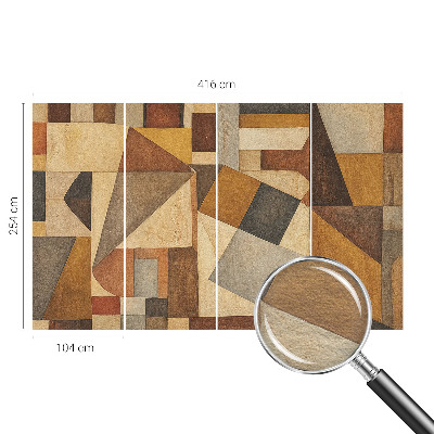 Fototapeta na ścianę z abstrakcją geometryczną