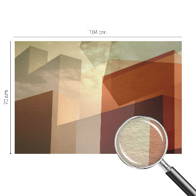 Tapeta fotograficzna fizelinowa Abstrakcyjne bryły