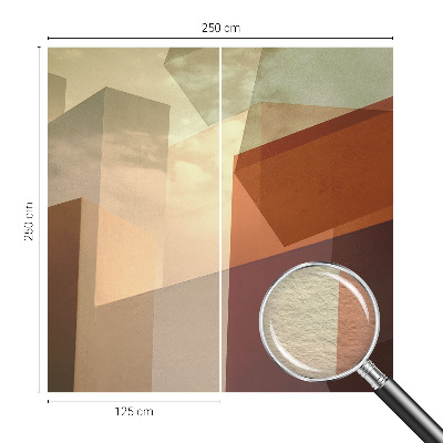 Tapeta fotograficzna fizelinowa Abstrakcyjne bryły