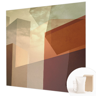 Tapeta fotograficzna fizelinowa Abstrakcyjne bryły