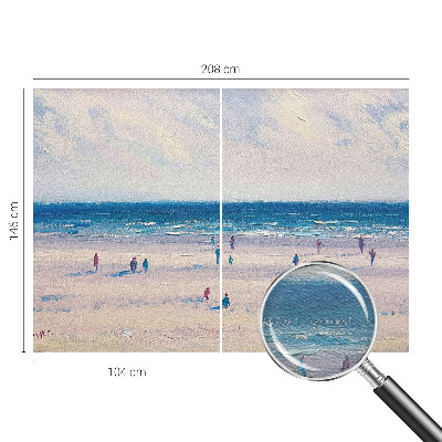 Fototapeta fizelinowa z nadrukiem Fototapeta fizelinowa z nadrukiem Morski pejzaż