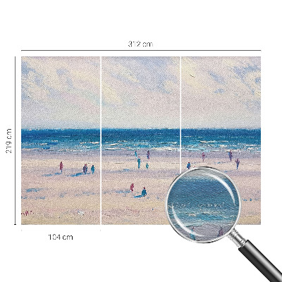 Fototapeta fizelinowa z nadrukiem Fototapeta fizelinowa z nadrukiem Morski pejzaż