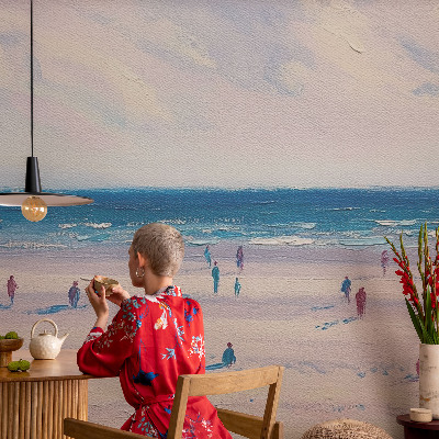 Fototapeta fizelinowa z nadrukiem Fototapeta fizelinowa z nadrukiem Morski pejzaż