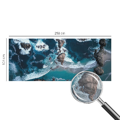 Tapeta fotograficzna z motywem oceanicznych fal