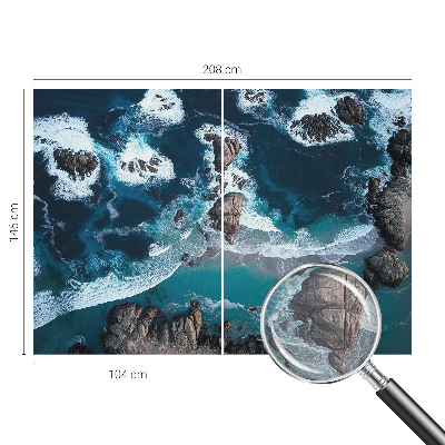 Tapeta fotograficzna Tapeta fotograficzna Oceaniczne fale